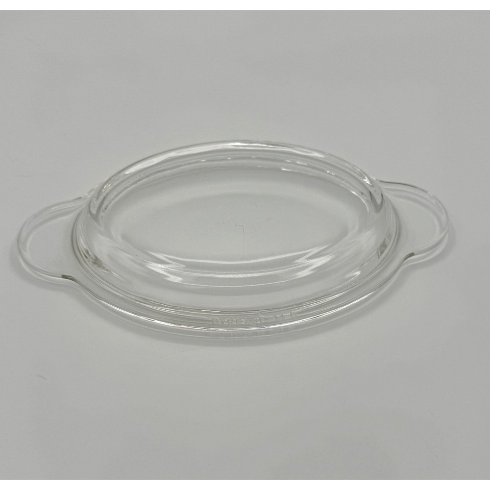 Pyrex P14C Oval Clear Glass Replacement Lid Casserole Cover